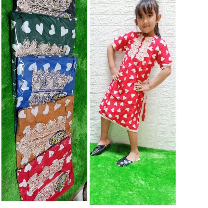 Diskon (jlf-1272) Daster anak afika