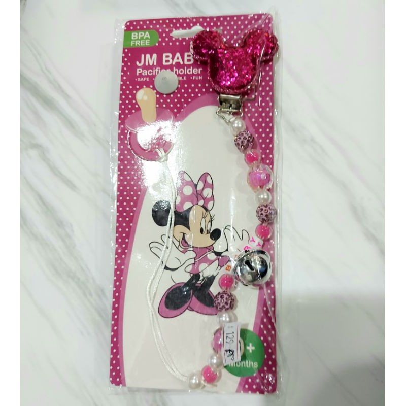 JM Baby Pacifier Holder Minno Mouse Edition