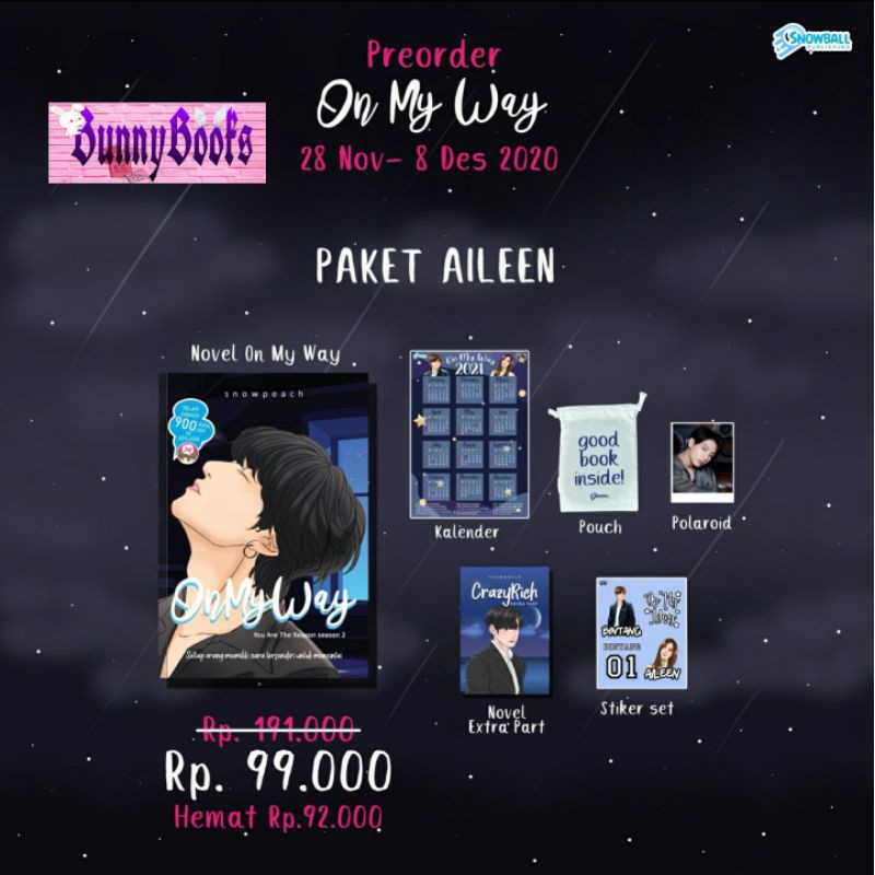 po novel on my way - Snowpeach original