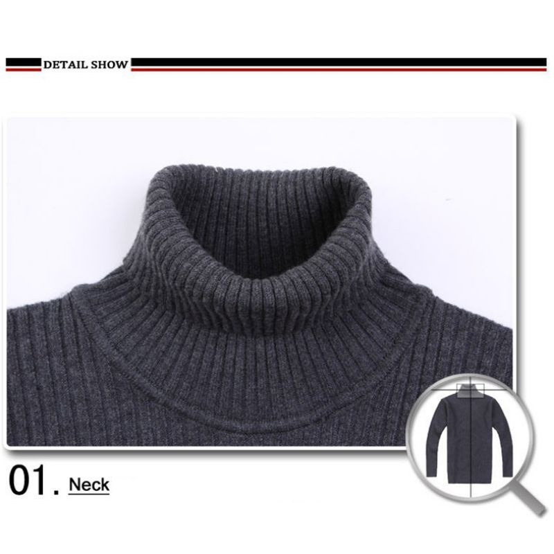 SN - Sweater Turtleneck Rajut Anak 4-7 tahun