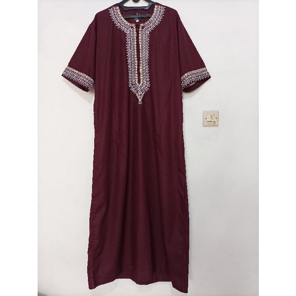 Jubah solat pria lengan pendek (PL)