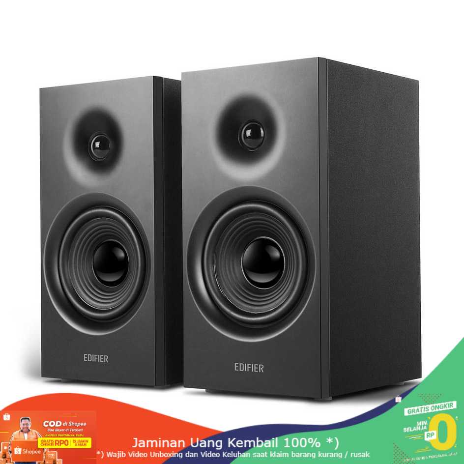 (BISA COD) RVOSTR Edifier Active 2.0 Bluetooth Bookshelf Speaker Set - R1080BT