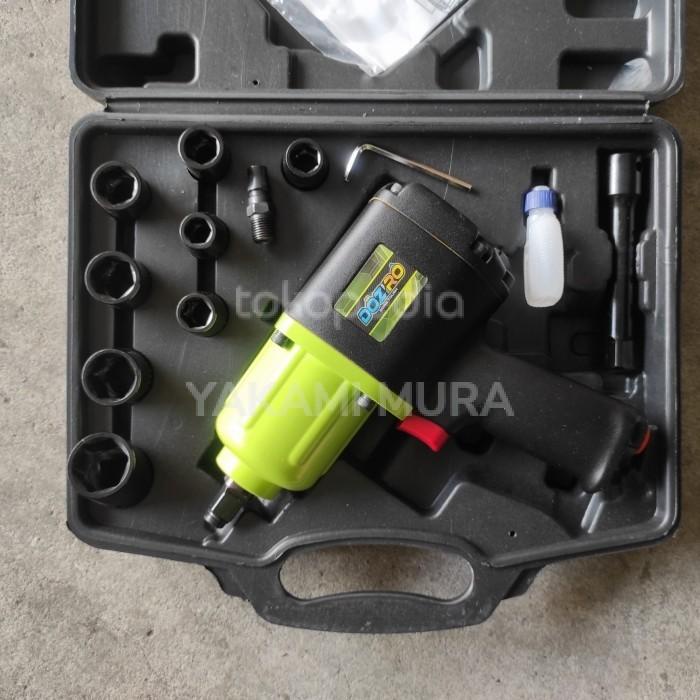 Air impact wrench DOZIRO 1/2" TWIN HAMMER Alat buka pasang baut angin