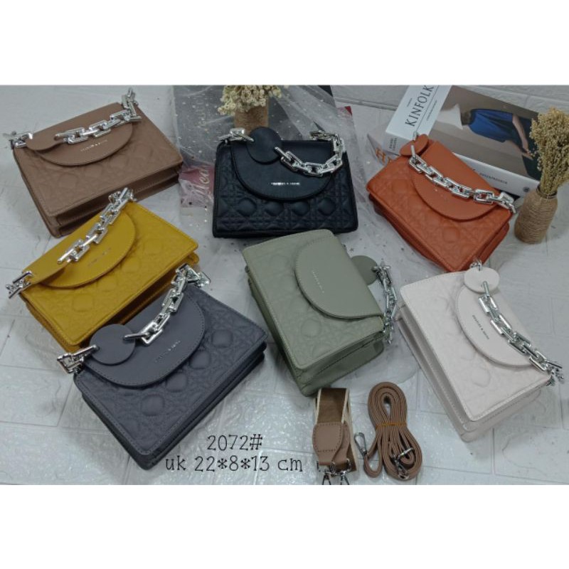 fastion import CK 2072 tas wanita uk 22'*8*13cm 3 tali selempang tenteng