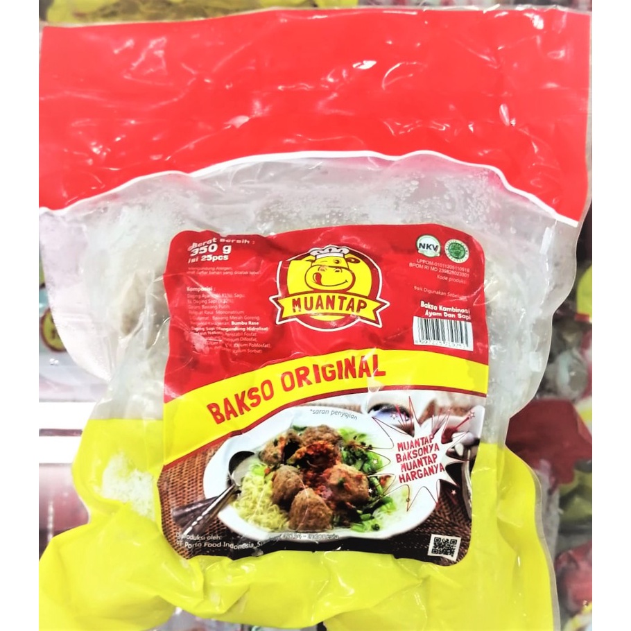 

Muantap Bakso Sapi Original 350gr