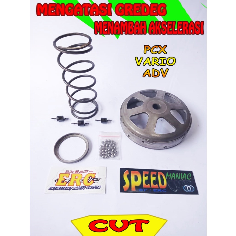 PAKET UPGRADE CVT MANGKOK GANDA CUSTOM PER CVT BEARING SEATER PCX VARIO ADV ORIGINAL