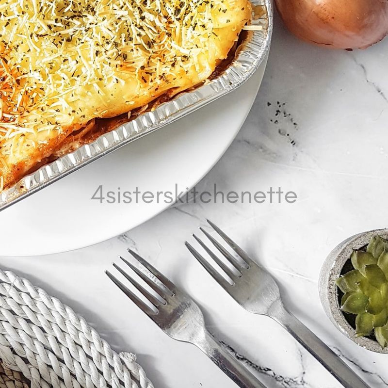 

Beef lasagna