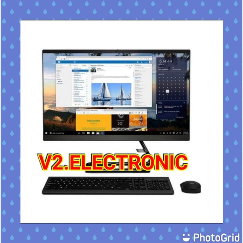Lenovo A340-22IWL PC AIO All In One Intel Core i3-8145U | RAM 4GB | HDD 1TB | Windows10