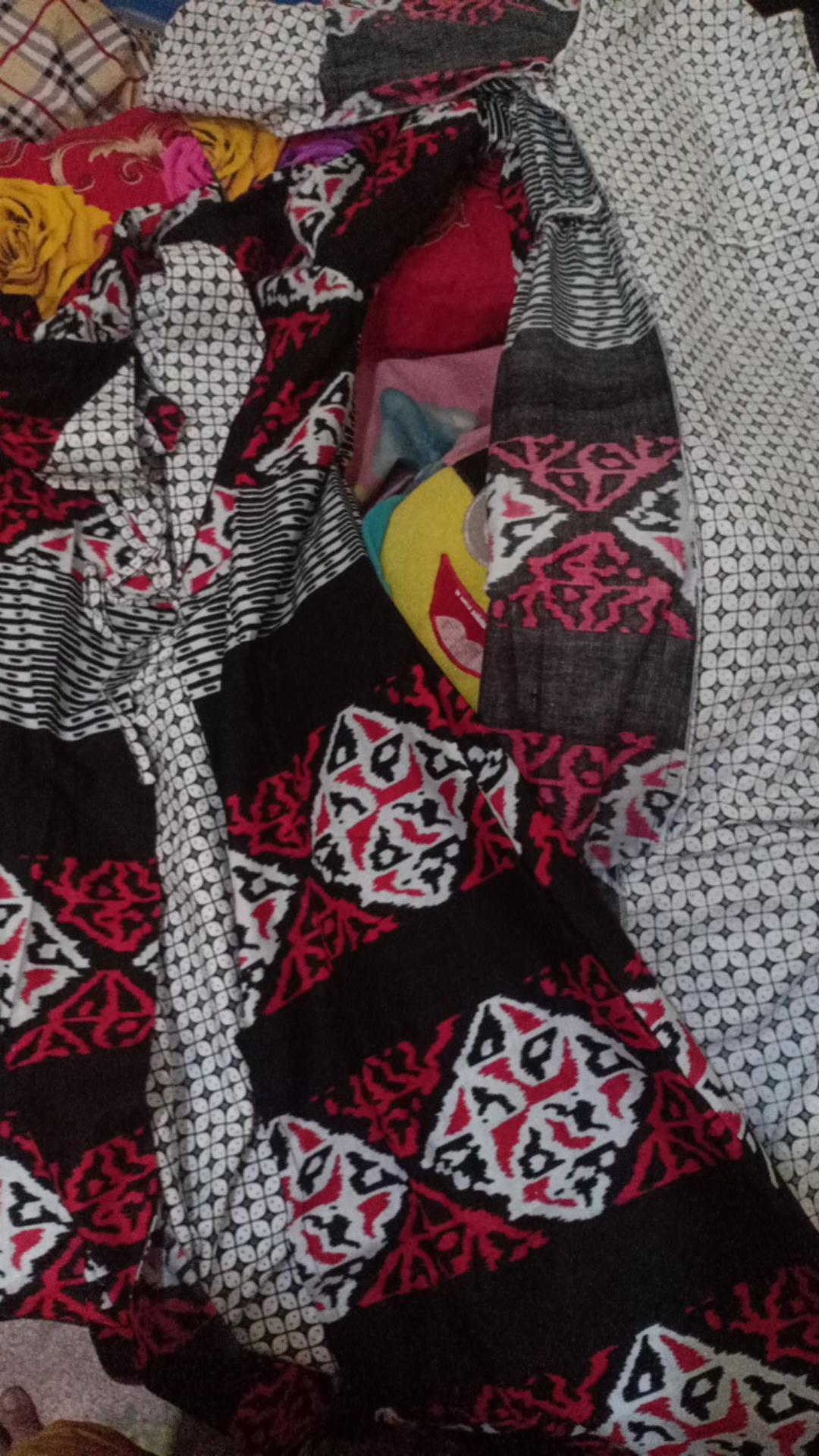 Ada 3 Warna Turun Harga Sedia Lengan Pendek Jumbo Juga Ada Gamis Couple Batik