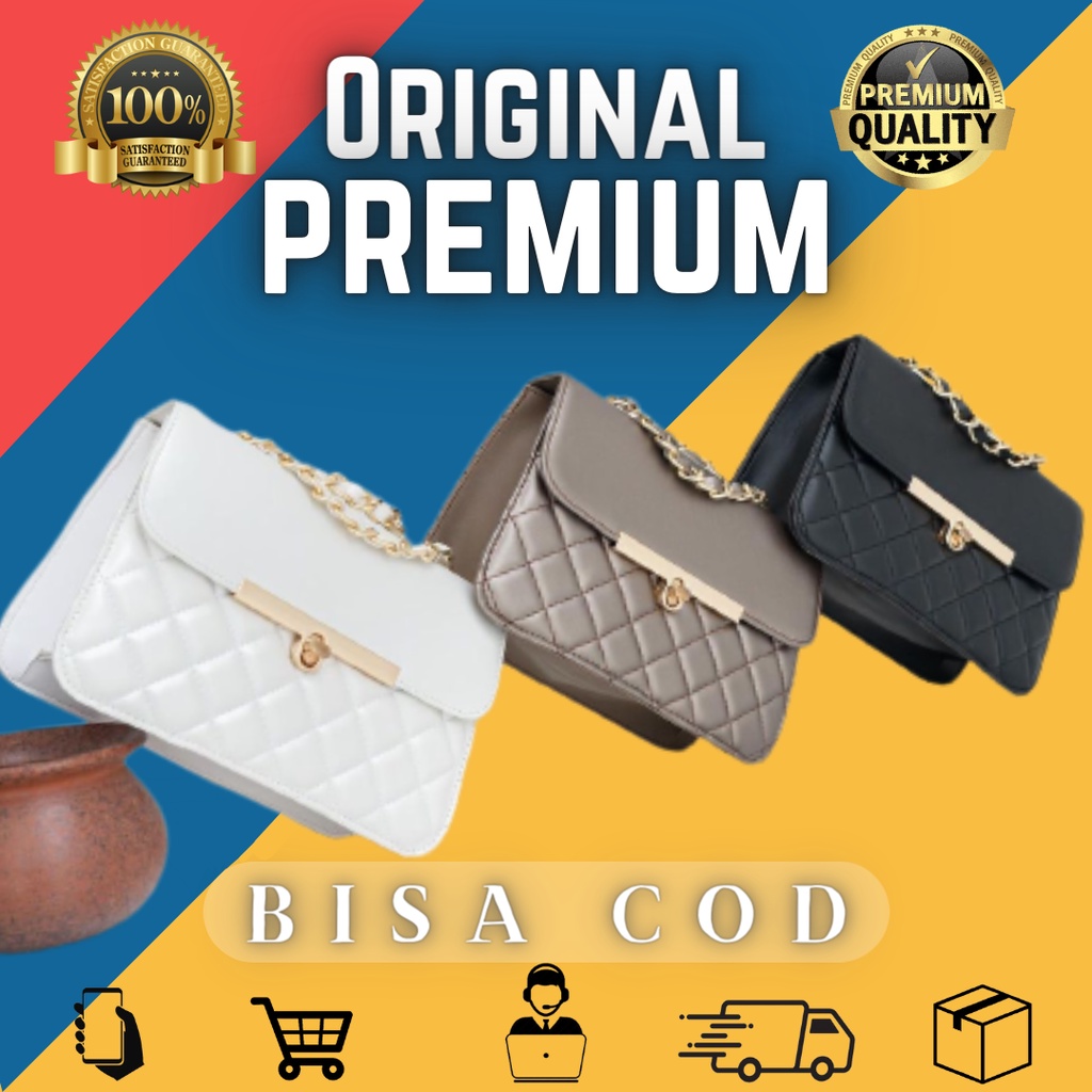 Tas Wanita Cewek Branded Premium bags high quality Mewah Original Mahal Dan Berkualitas  Diskon Big 