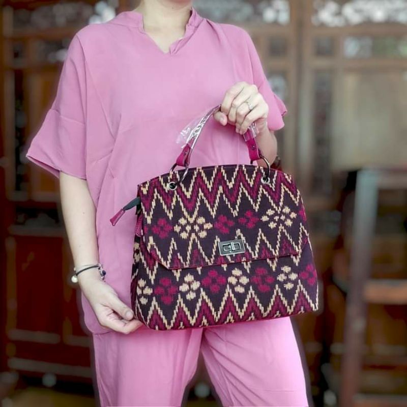 MATIA TAS TENUN NTT, TAS ETNIK, TAS KERJA, HAND BAG TENUN, HANDBAG ETNIK, SOUVENIR NTT