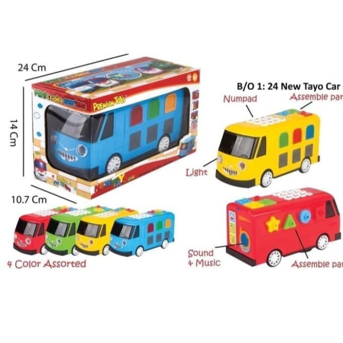 Mobil bus tayo anak MAINAN MOBIL MUSIK ANAK