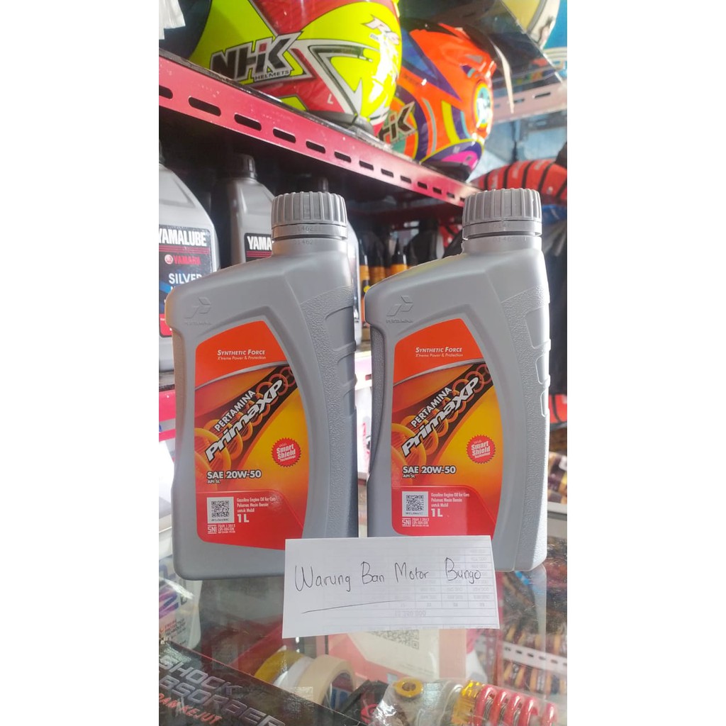 Oli Pertamina PrimaXP SAE 20w-50 U/ Motor Mobil