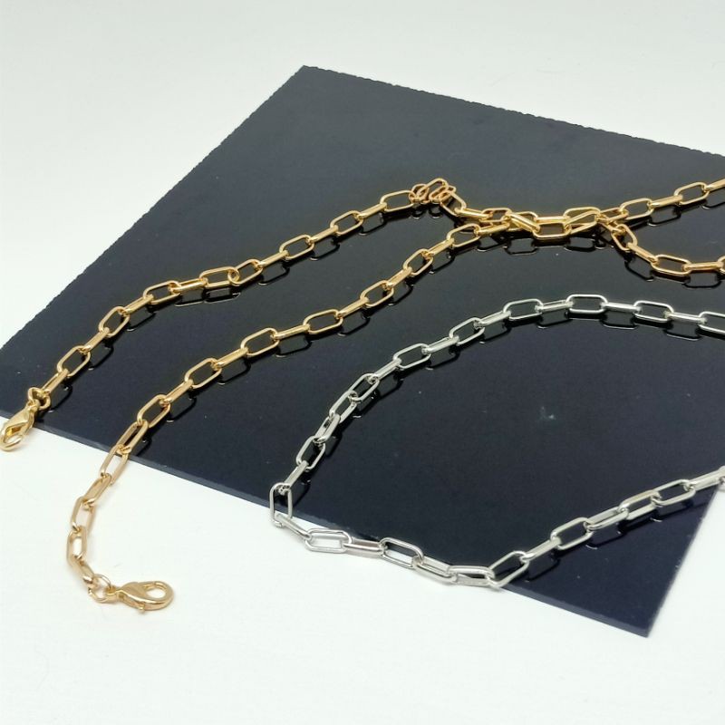 Strap Mask Full Rantai - Gantungan Masker Rantai Fashion Korea