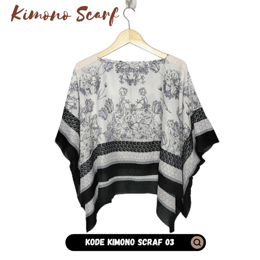 KIMONO SCARF PREMIUM//MUDYMUDY