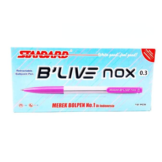 

TERLARIS STANDARD PEN BLIVE NOX - BLACK 12 PCS/PULPEN GEL/PULPEN LUCU/PULPEN 1 PACK/PENSIL WARNA/PENSIL 2B/PENGHAPUS JOYKO/PENGHAPUS LUCU/RAUTAN PENSIL PUTAR/RAUTAN ELEKTRIK/SPIDOL WARNA/SPIDOL PERMANEN/SPIDOL WHITEBOARD/CORRECTION TAPE