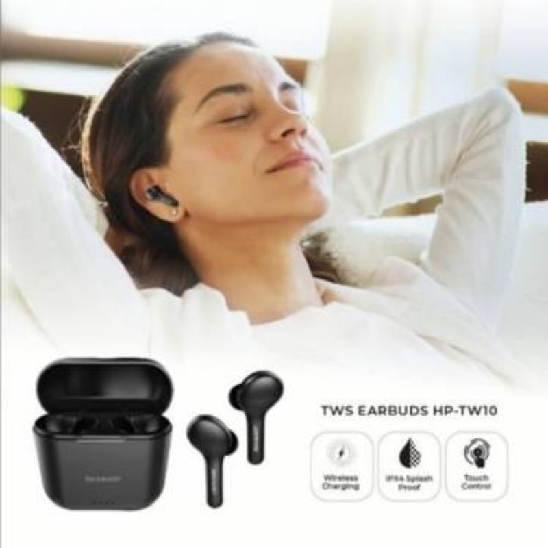 Earbuds Sharp HP-TW10 / HP TW10 (Earphone Sharp)