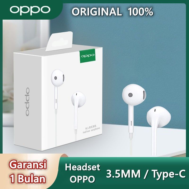 Headset Oppo Type c kwalitas bagus