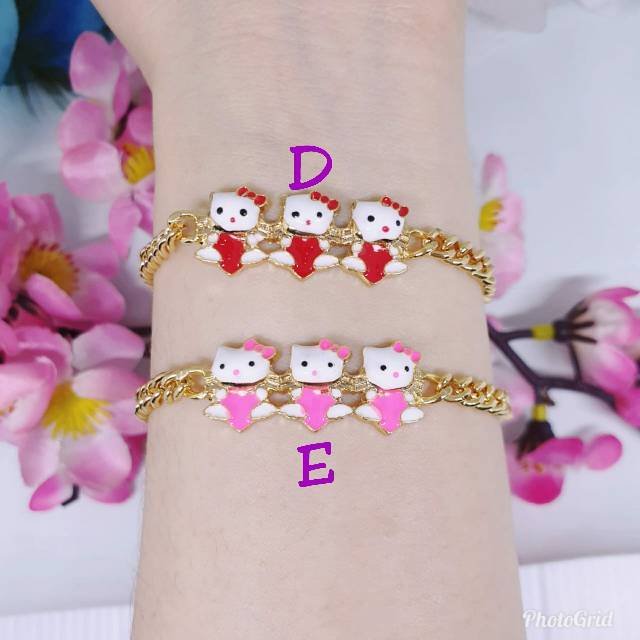 Gelang anak strawberry GRA-07 xuping lapis emas