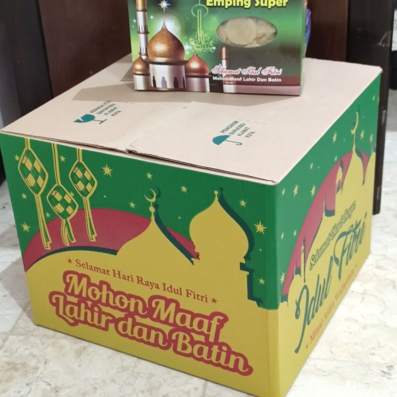 

Kardus Coklat Besar Idul Fitri Dus Box Parcel Hari Raya Lebaran