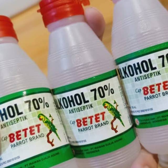 Alkohol 70% isi 100ml cap betet