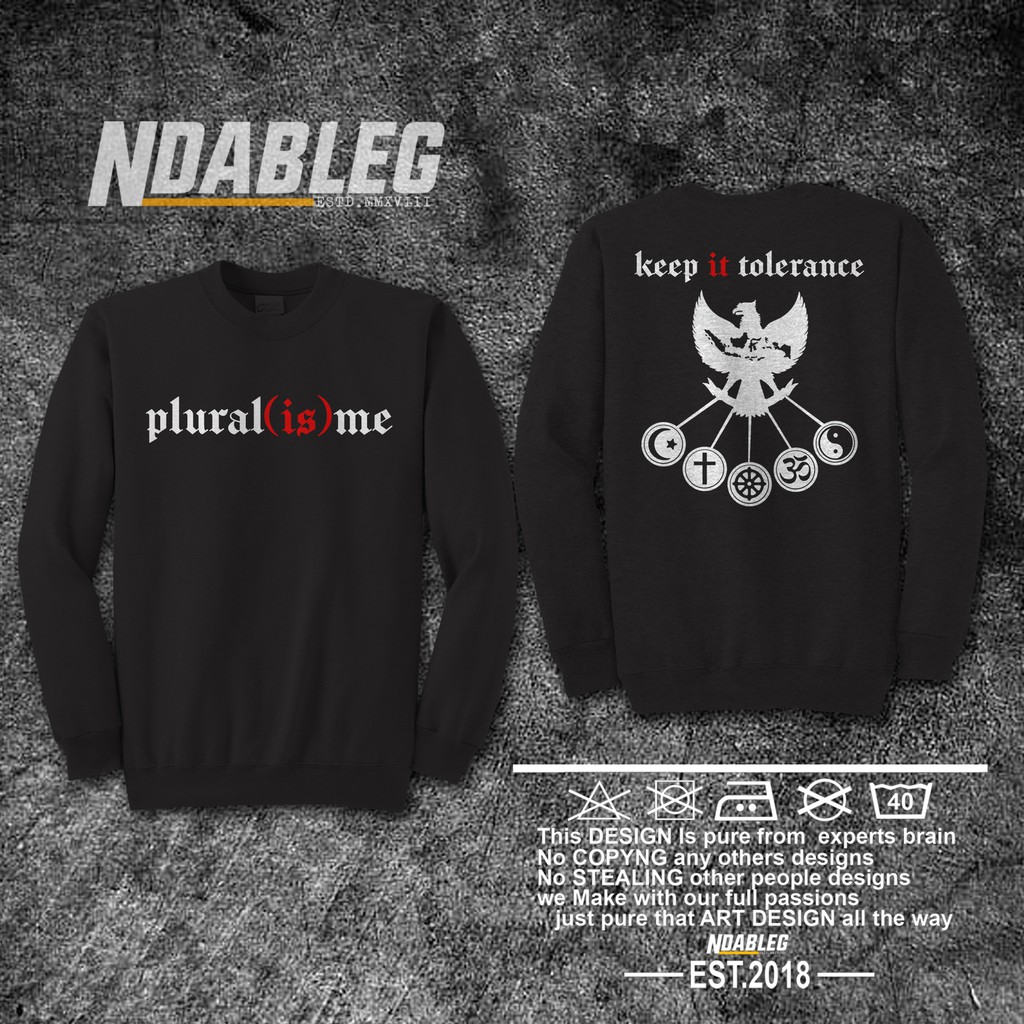 SWEATER PLURALISME TOLERANCE