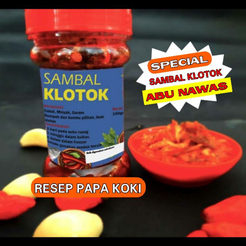 

[SPESIAL]Sambal Klotok 150-200g , Siap Saji Tanpa pengawet