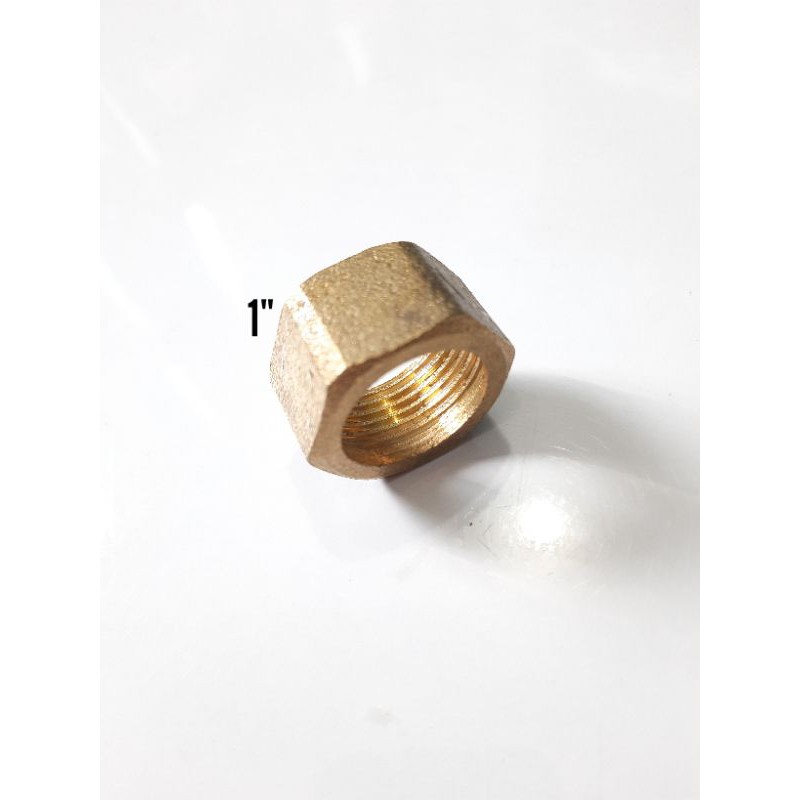 Mur Kopling Sanyo 1" (Inch) KUNINGAN / Mur sanyo