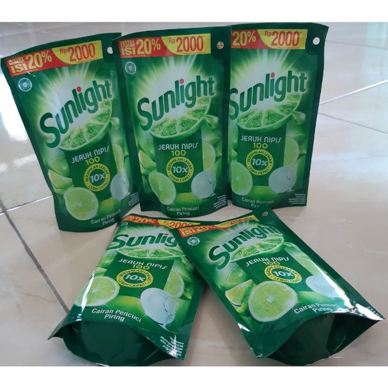 Jual Sunlight 2000 Sabun Cuci Piring 105 Ml | Shopee Indonesia