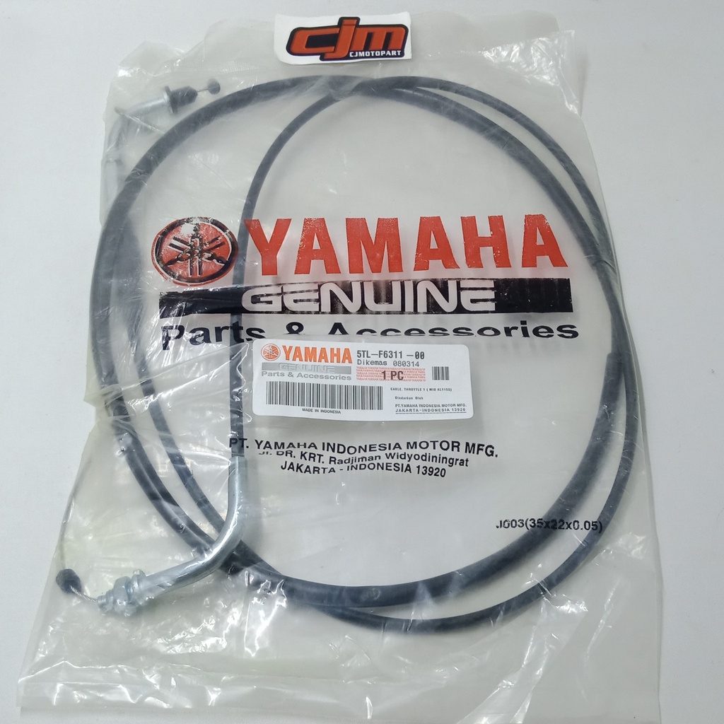 KABEL GAS MIO 5TL BERKUALITAS ORIGINAL