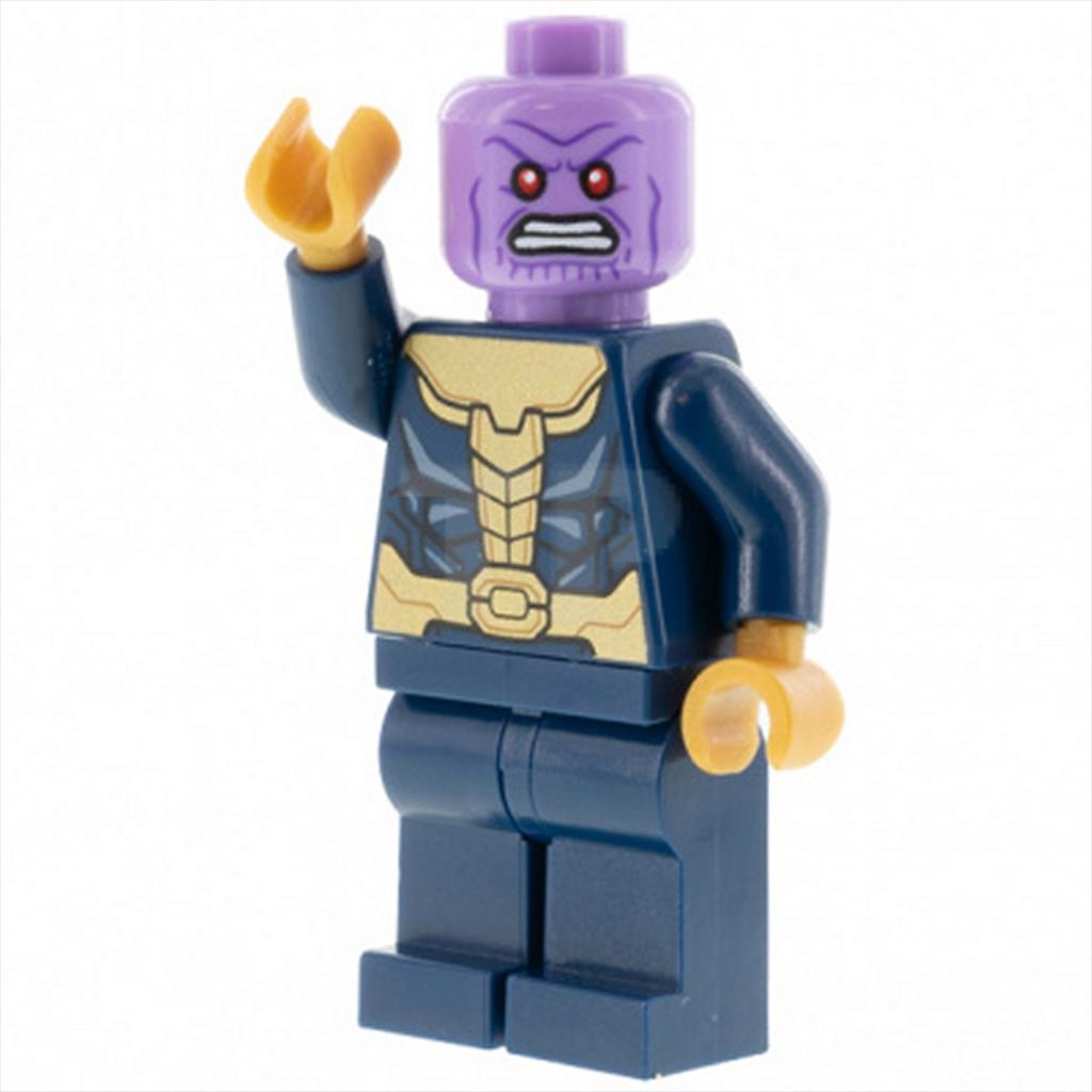 PART OUT LEGO SH761 Thanos no Helmet Superheroes Minifigure