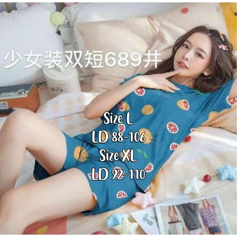 Baju tidur import setelan hp/fashion wanita/ baju tidur murah C03-D1,10L