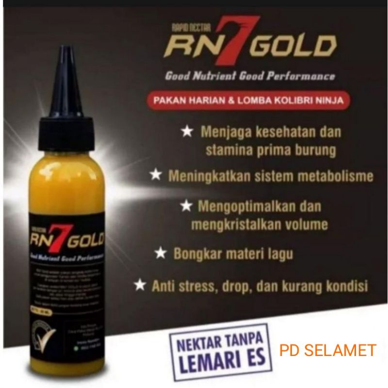RN 7 Gold Nextar Pakan Harian Kolibri Ninja