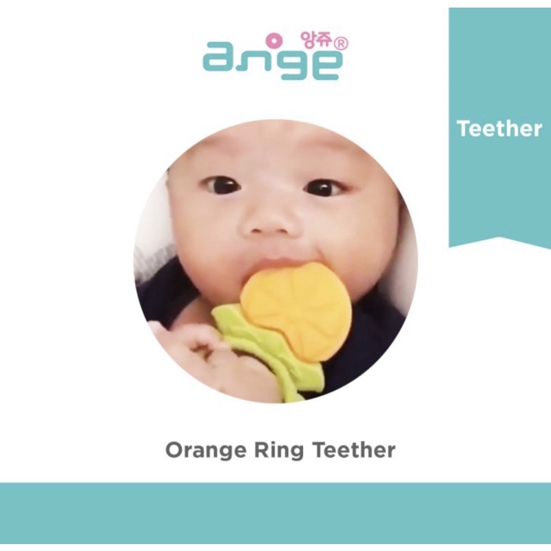 ANGE Fruit Ring Teether - Gigitan Bayi