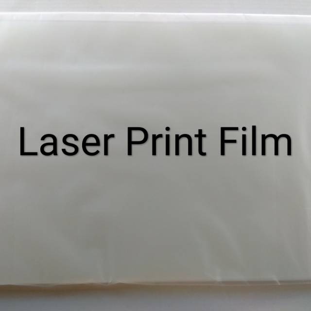 

Paket 10 lembar - Laser Print Film F4