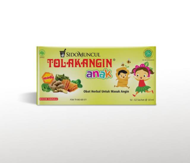 Tolak angin anak isi 12 sachet