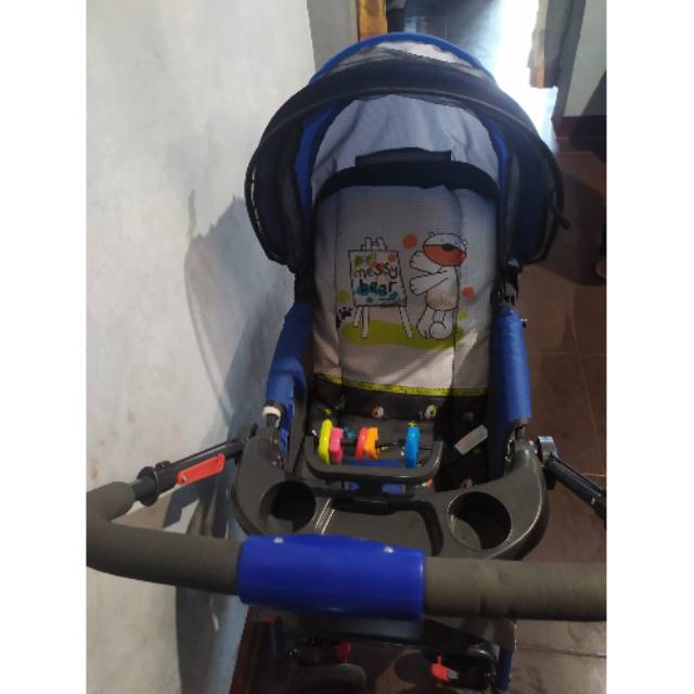 Stroller pliko preloved