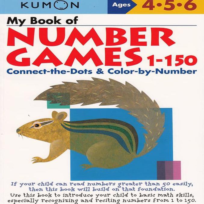My Book Of Number Games 1 150 Shopee Indonesia - paperback master builder roblox the essential guide