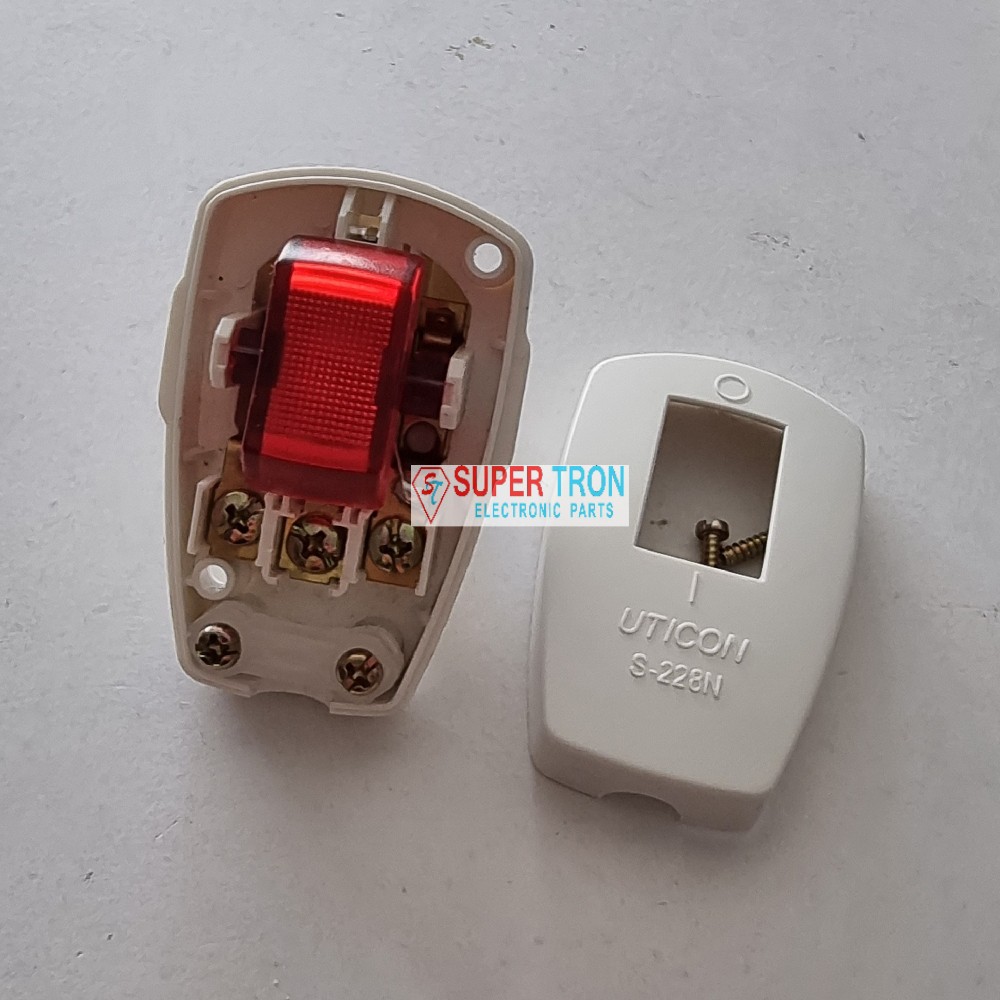 Steker Saklar Lampu Uticon S228N