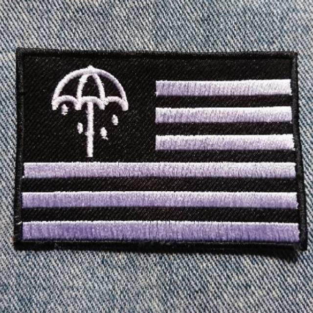 Patch bordir BMTH flag