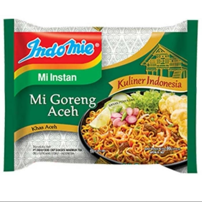 

indomie goreng aceh mie instan murah praktis