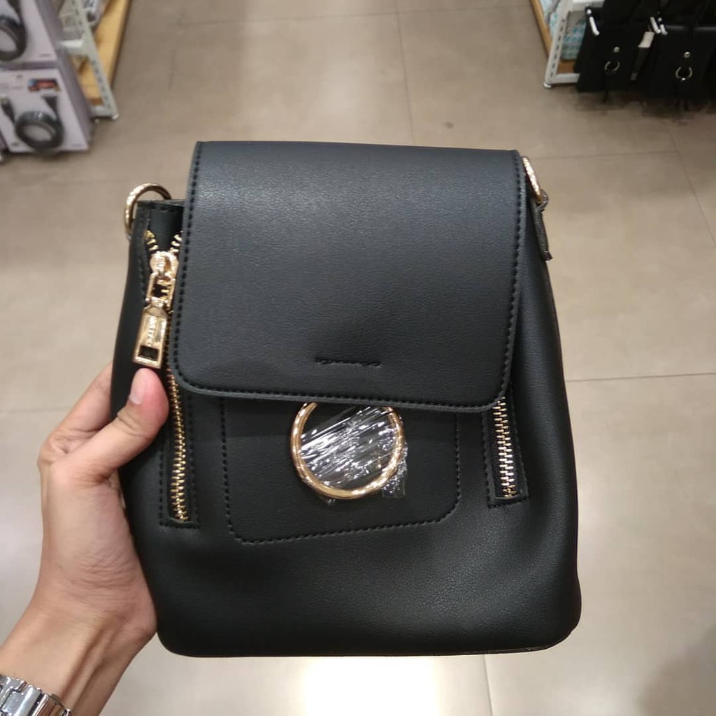 Miniso Official Ransel Mini Ring Black
