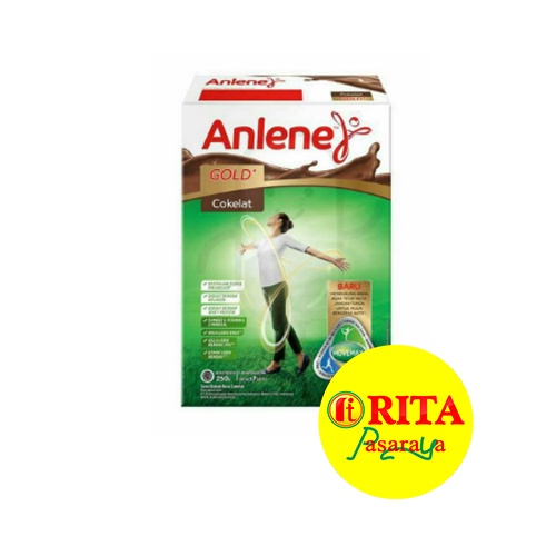 Anlene Gold Susu Dewasa  50 Tahun ke Atas Rasa Coklat 175 Gr