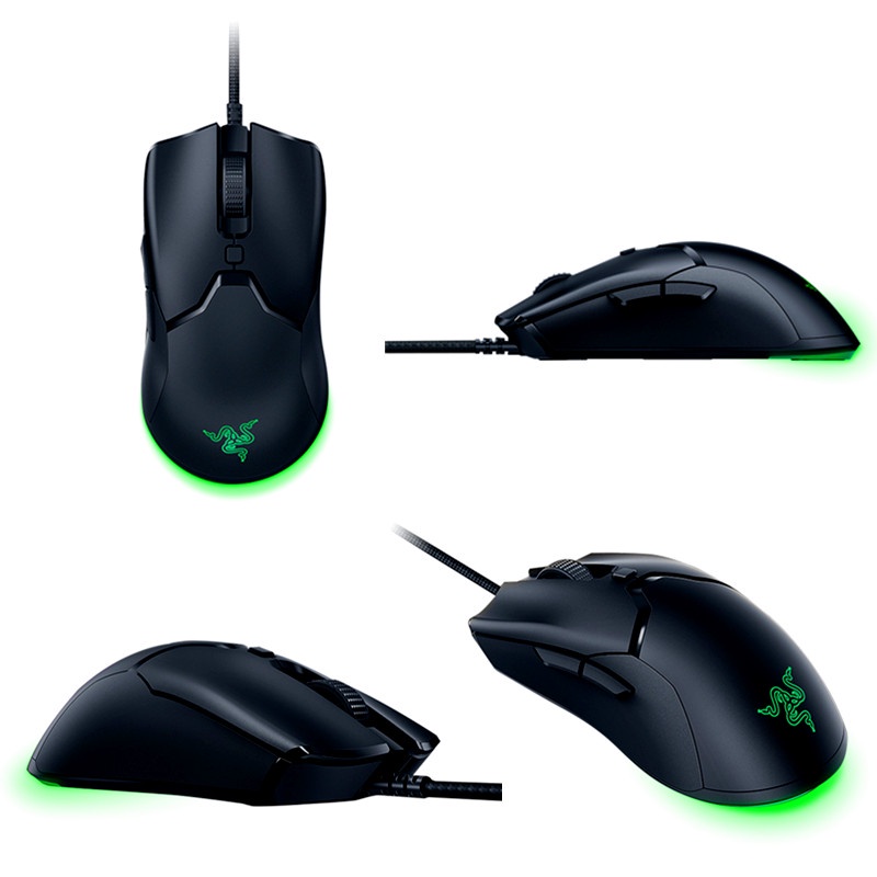 Razer Viper Mouse Gaming Kabel Usb Mini Ringan 8500DPI Dengan Sensor Optik Chroma RGB