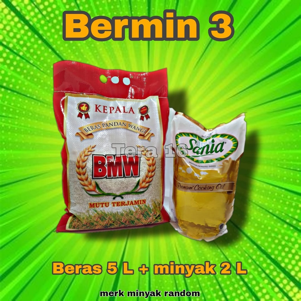 bermin 3 / paket sembako / bandung /paket lebaran / hampers