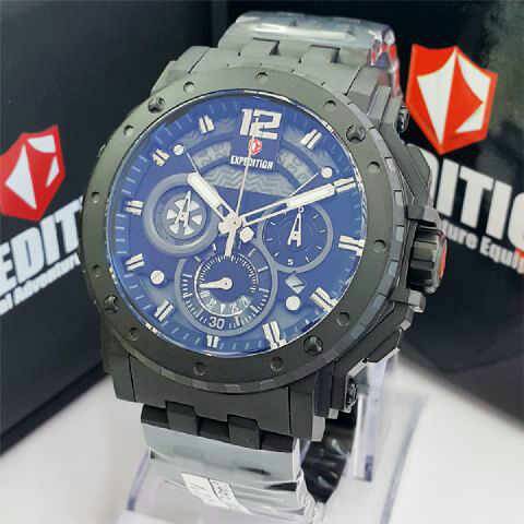 JAM TANGAN EXPEDITION ORIGINAL PRIA/CWO MURAH (FULL BLACK)
