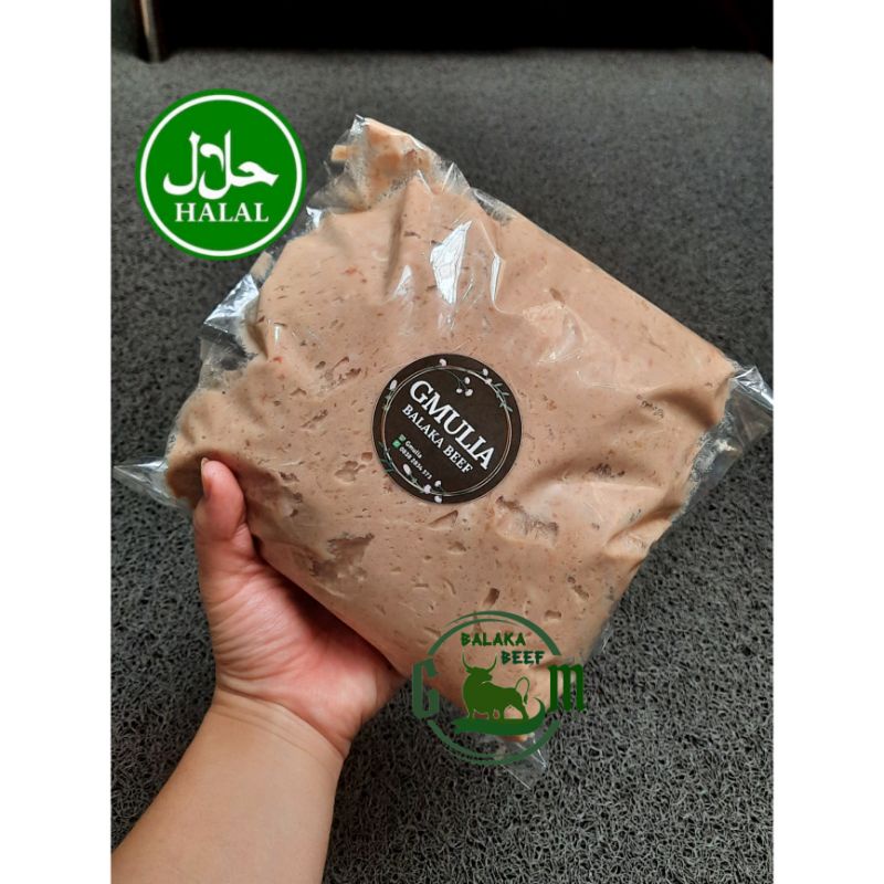 

adonan bakso sapi 1kg tanpa bahan pengawet home made