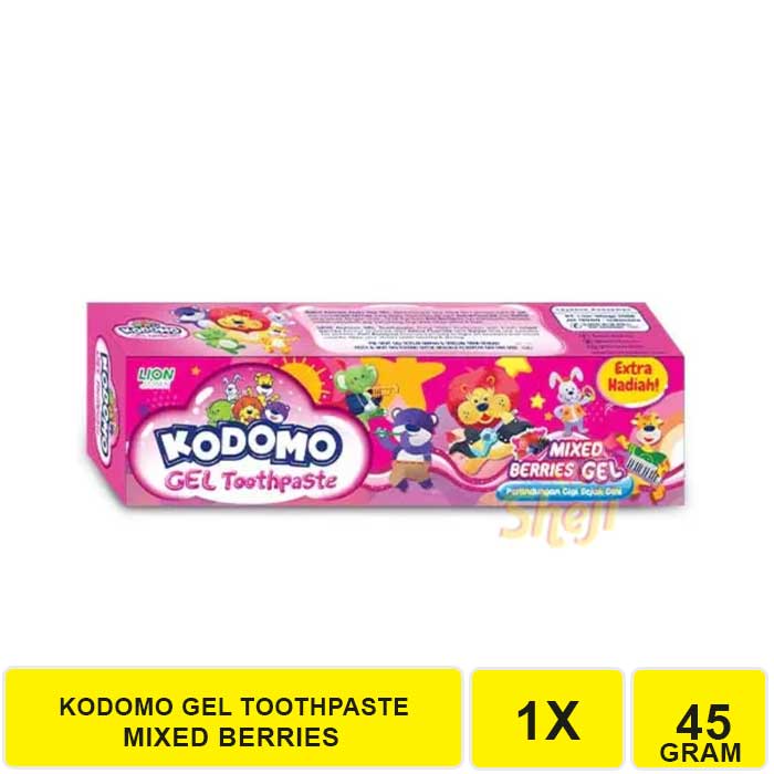 VS. KODOMO PASTA GIGI GEL GRATIS MAINAN ANAK