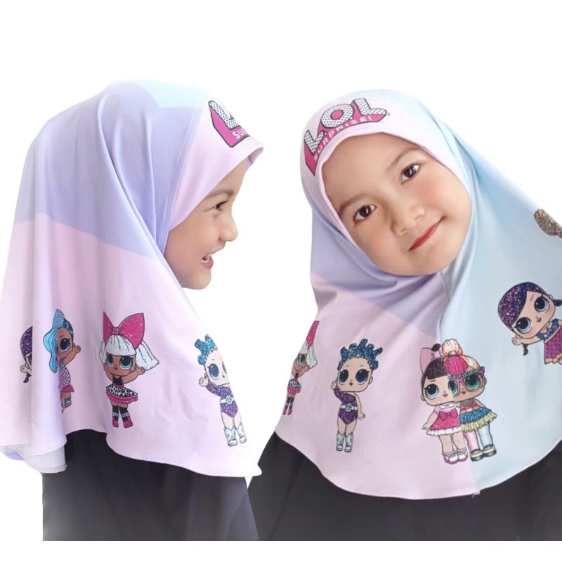 hijab instant motif LOL