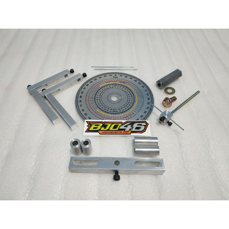 busur derajat tebal 5mm dial set dayel indikator tanpa dial busur derajat full set top piston